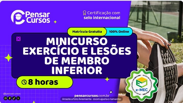 Minicurso Exercício e Lesões de Membro Inferior