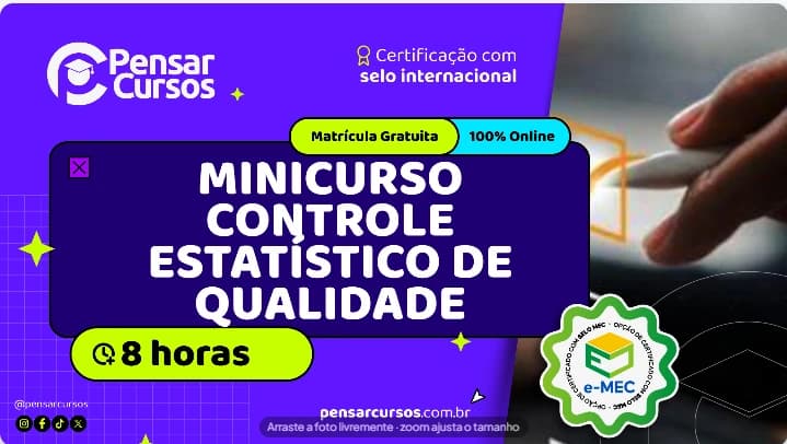 Minicurso Controle Estatístico de Qualidade