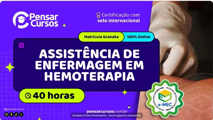Assistência de Enfermagem em Hemoterapia
