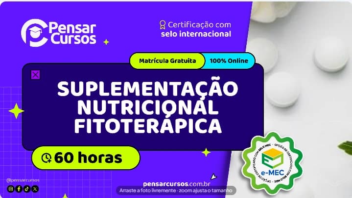 Suplementação Nutricional Fitoterápica