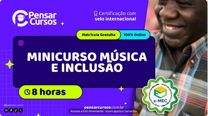 Minicurso Música e Inclusão