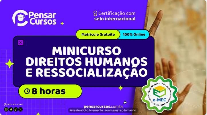 Minicurso Direitos Humanos e Ressocialização
