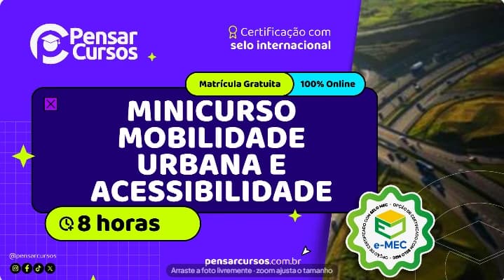 Minicurso Mobilidade Urbana e Acessibilidade