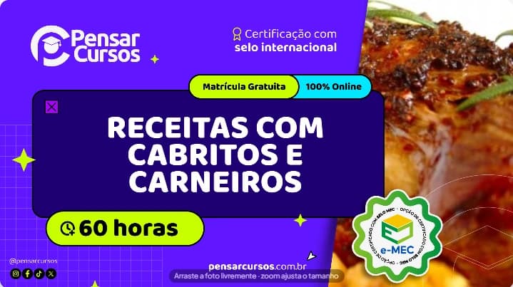Receitas com Cabritos e Carneiros