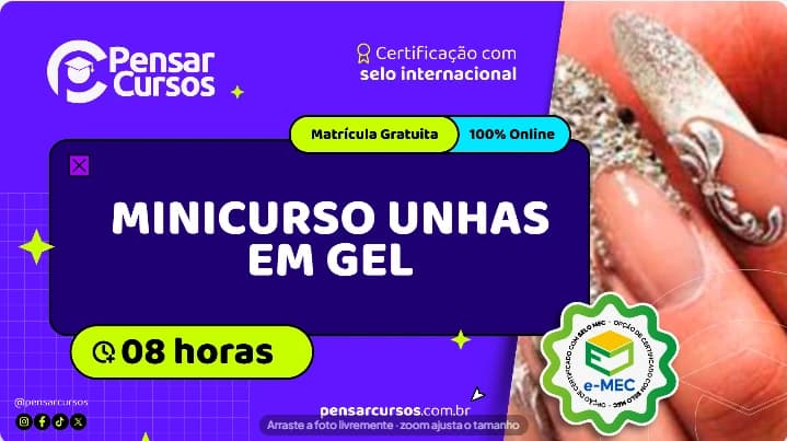 Minicurso Unhas em Gel
