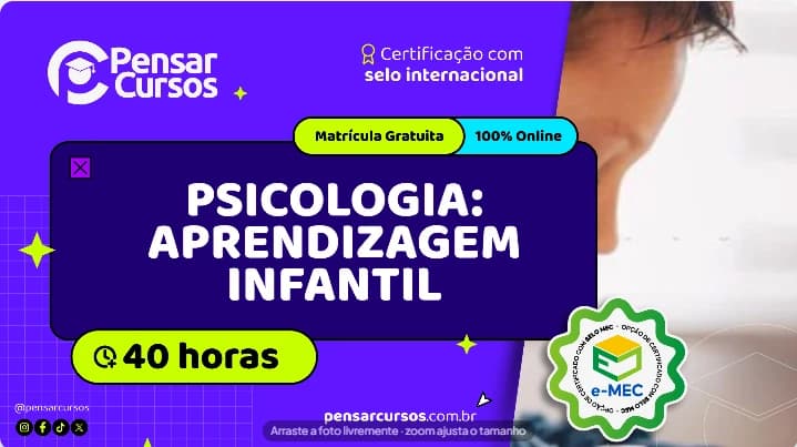 Psicologia: Aprendizagem Infantil