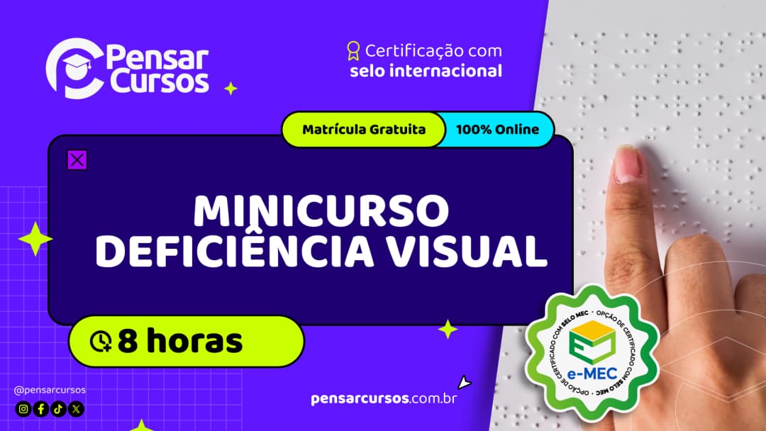 Minicurso Deficiência Visual