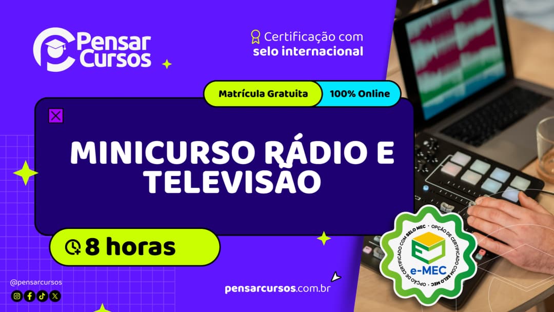 Minicurso Rádio e Televisão