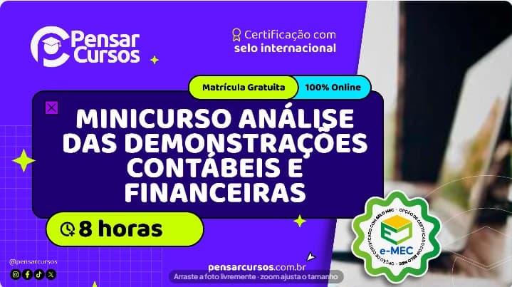 Minicurso Análise das Demonstrações Contábeis e Financeiras
