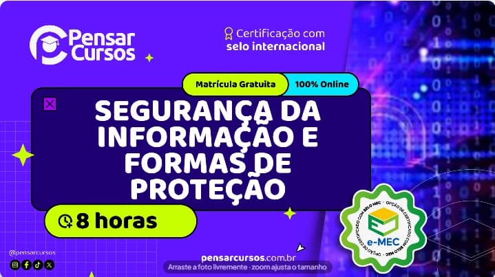 Minicurso A Segurança da Informação e Formas de Proteção