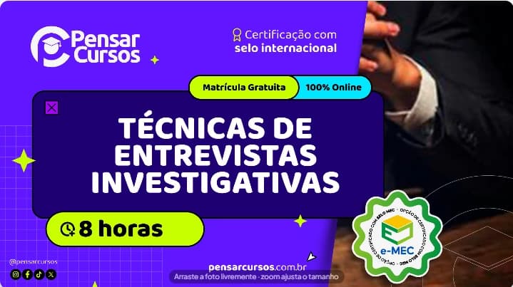 Minicurso Técnicas de Entrevistas Investigativas