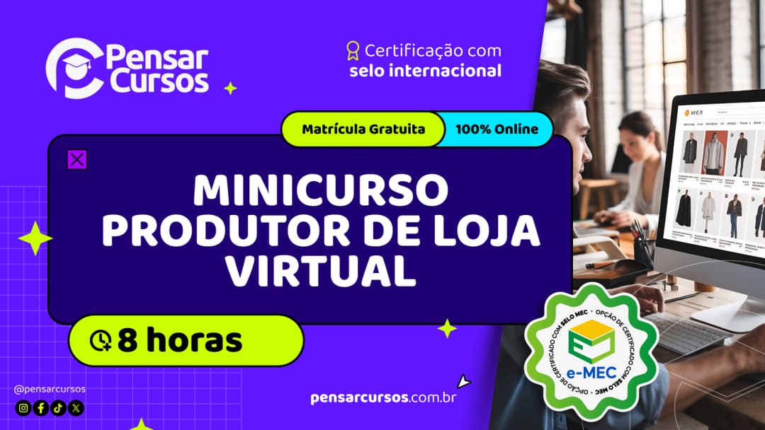 Minicurso Produtor de Loja Virtual