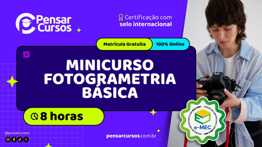 Minicurso Fotogrametria Básica