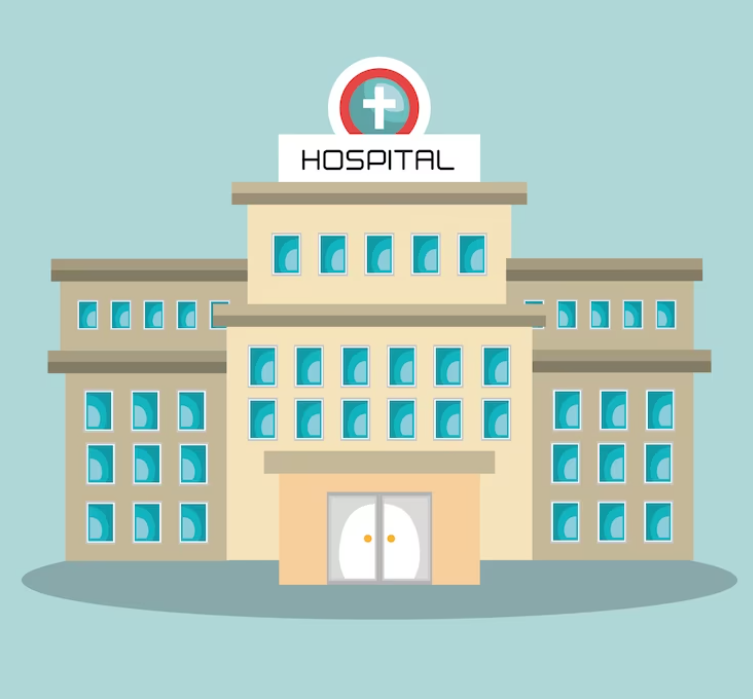 distribuir a equipe do hospital
