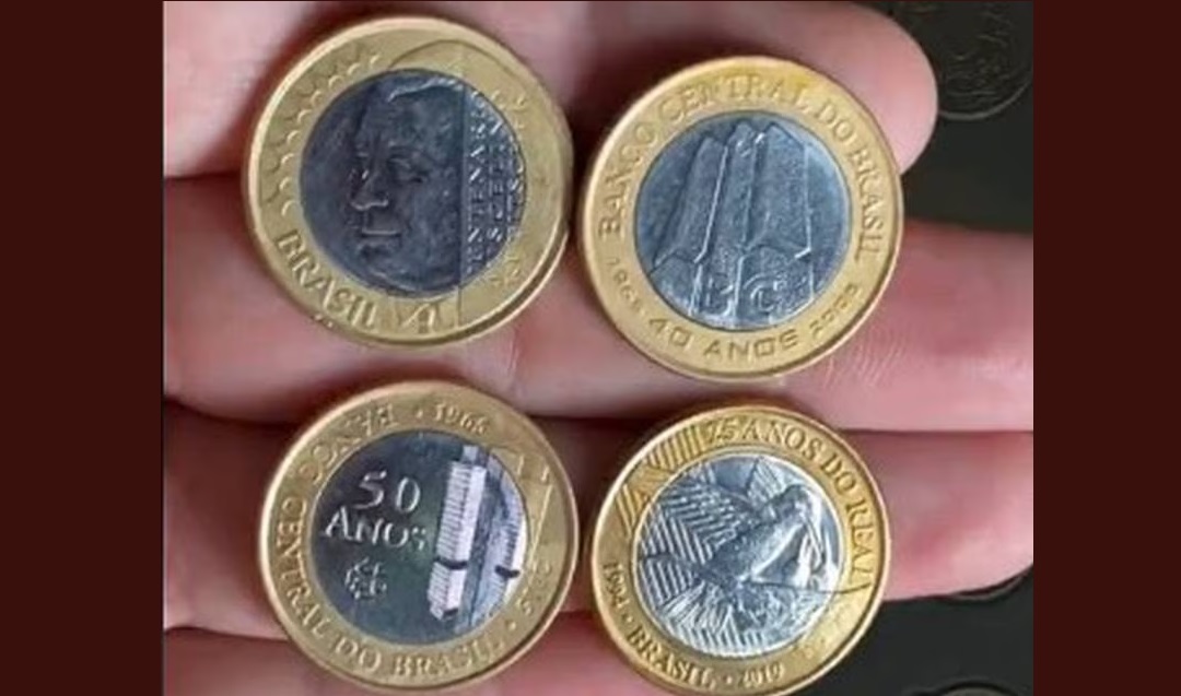 moedas raras 1 real
