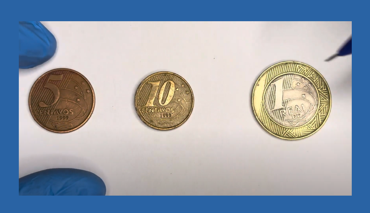 3 moedas raras