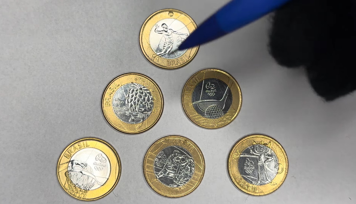 [Descubra as 6 MOEDAS de 1 Real das OLIMPÍADAS mais VALIOSAS e Quanto você pode Faturar!]