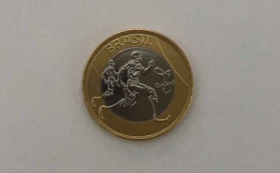 moeda rara 1 real perna de pau