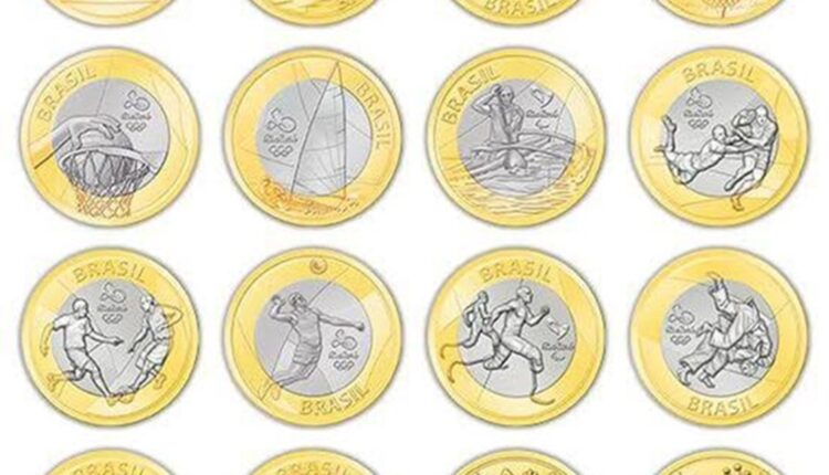 Moedas de R$ 1 da Rio 2016 são vendidas por até R$ 7 mil na internet