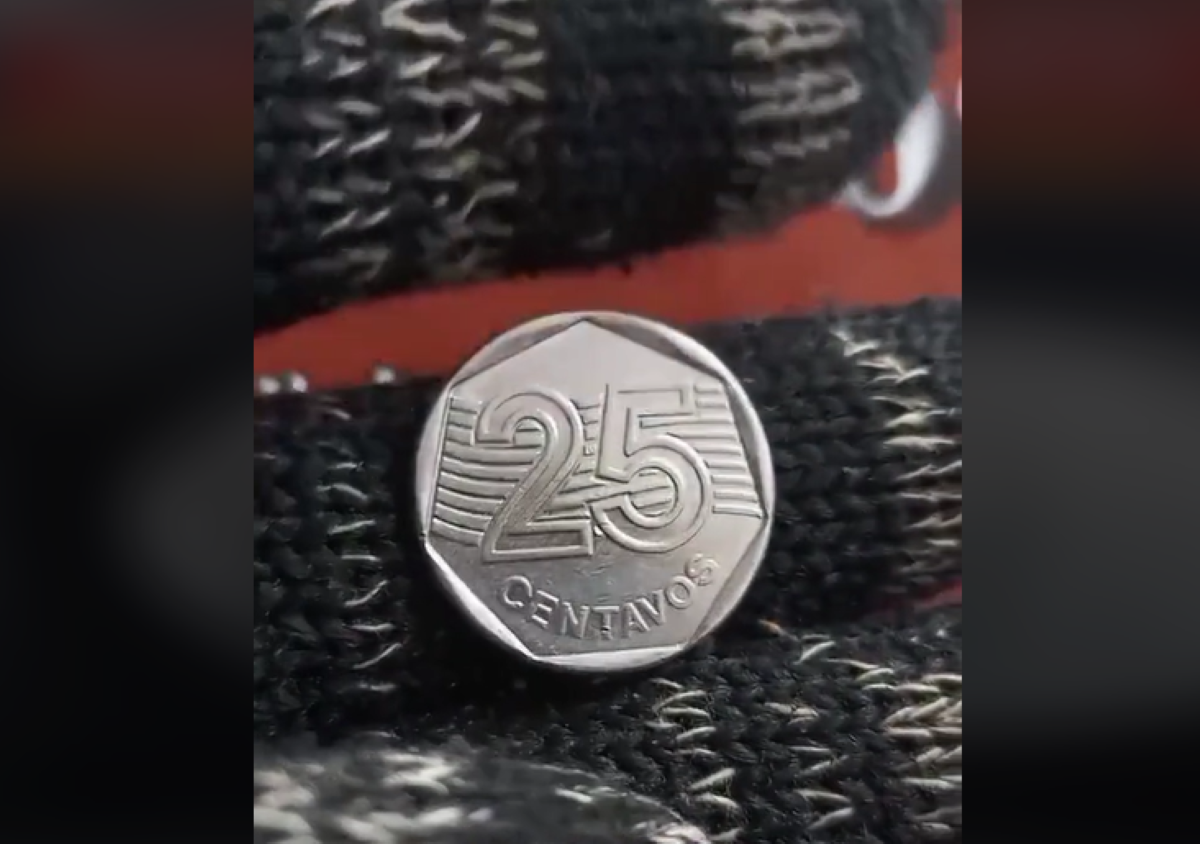 Essa MOEDA de 25 CENTAVOS ano 1995 vale R$ 600,00