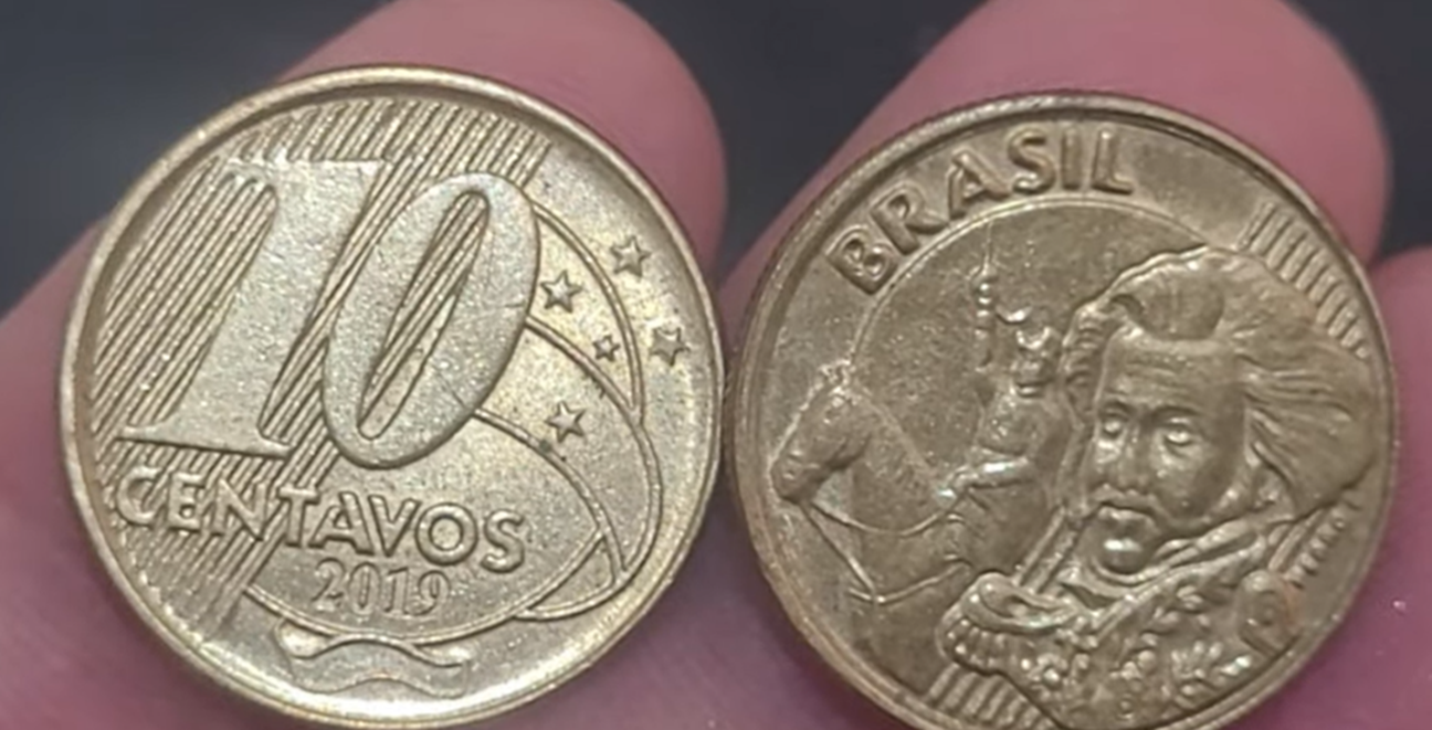 Descubra a MOEDA de 10 CENTAVOS de 2019 que vale ouro para os colecionadores