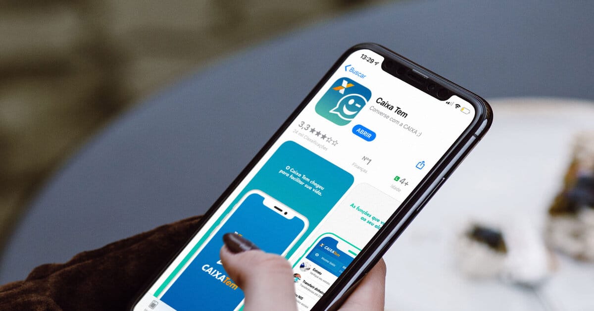 Aplicativo caixa tem — Foto: Divulgação
