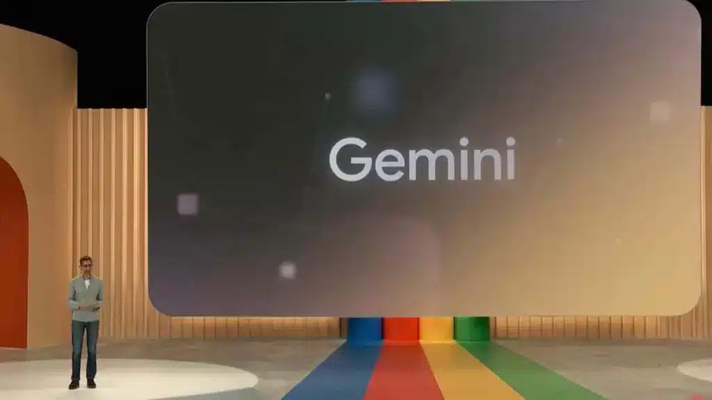Gemini chega como a nova IA do Google.