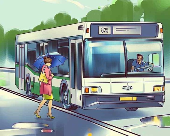 Teste visual incrível: Somente observadores incríveis são capazes de encontrar dois erros na imagem do ônibus em 30 segundos!