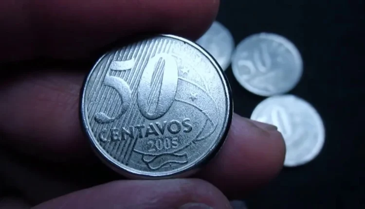 Se você tem essa moeda de 50 centavos pode faturar mais de R$1.300,00!