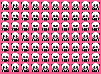 Teste de agilidade visual: Encontre o panda diferente em menos de 10 segundos