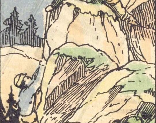 Quebra cabeça visual: Encontre uma águia escondida nas montanhas em 20 segundos