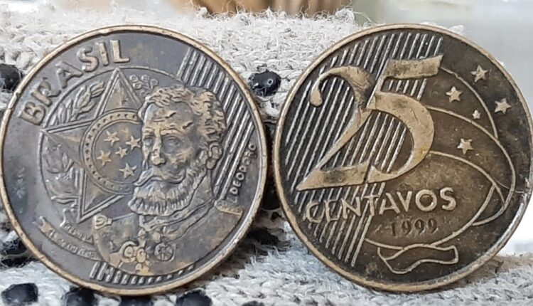 Uma simples moeda de 25 centavos pode valer até R$100,00! Veja como