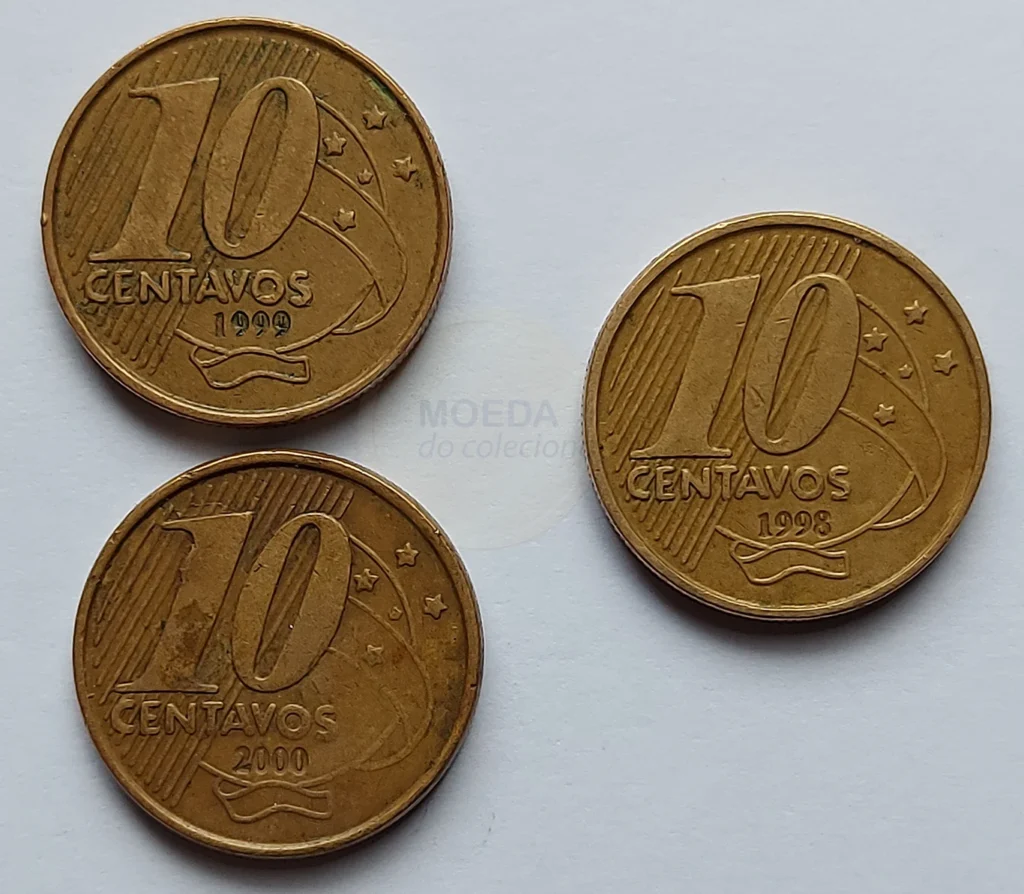 Fature R$ 700,00 com estas três MOEDAS de 10 CENTAVOS