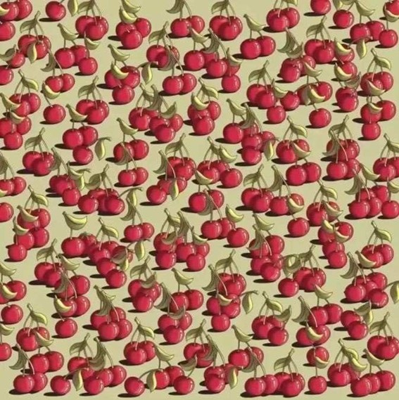 Desafio de ilusão visual: Encontre o tomate entre as cerejas e prove sua percepção visual em 10 segundos