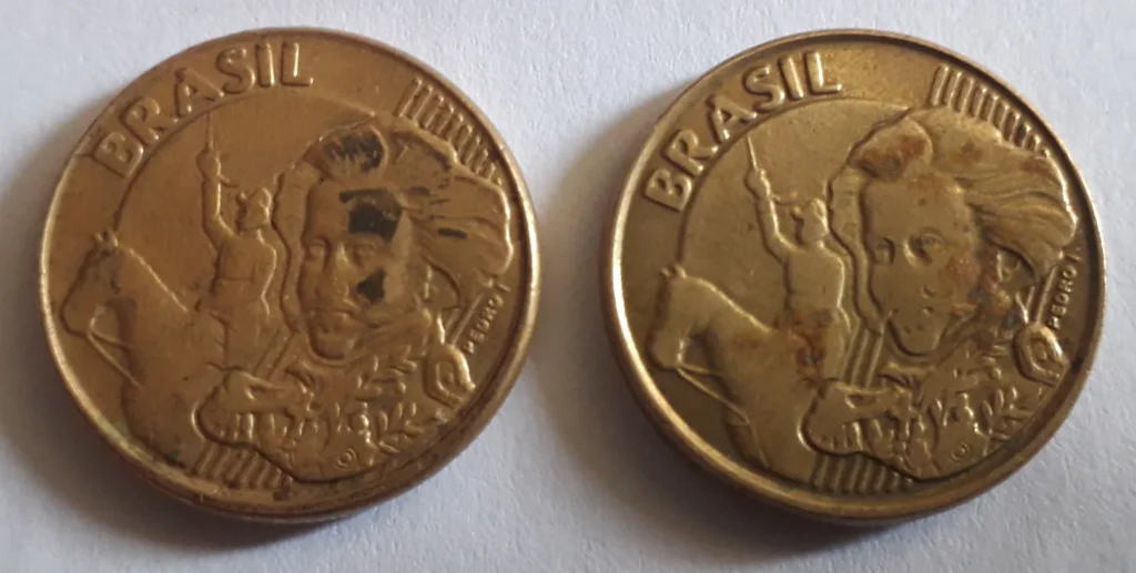 Essas duas moedas de 10 centavos valem mais de R$ 600 mesmo sem erros