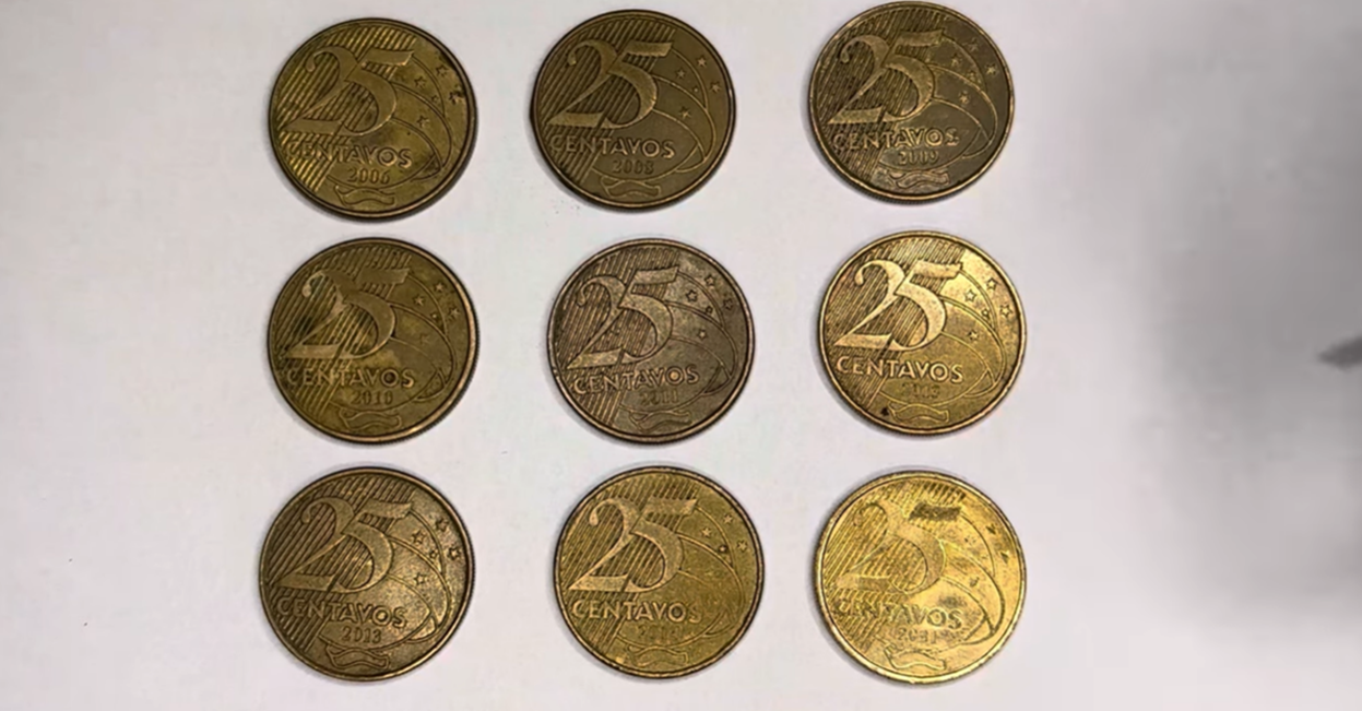 Estas 9 moedas de 25 centavos valem MUITO DINHEIRO; confira