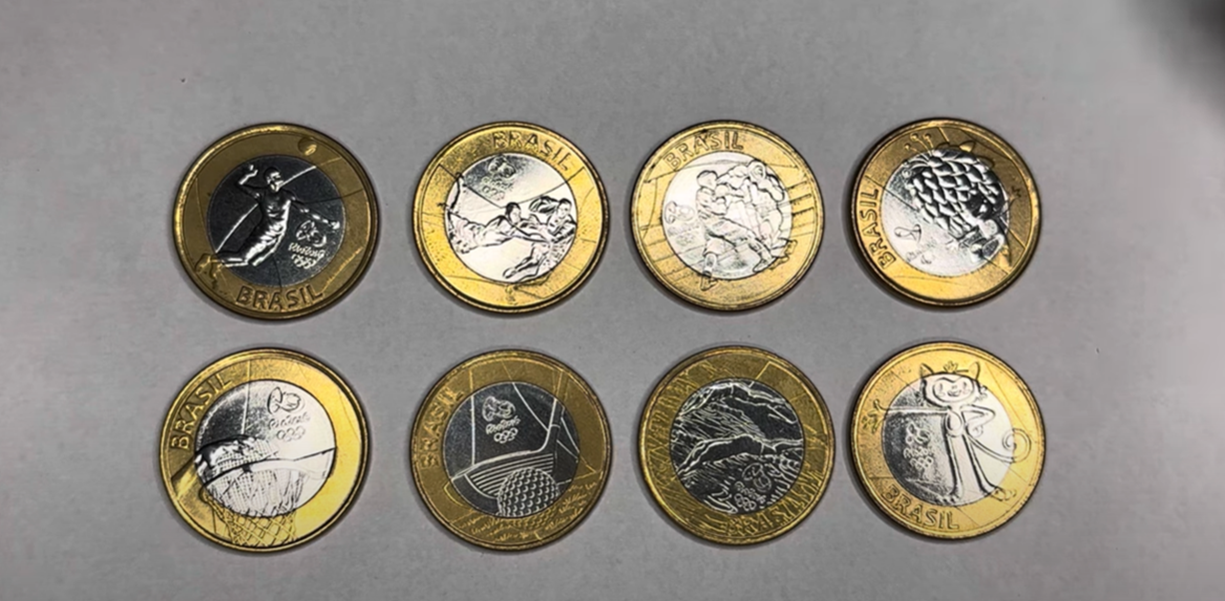 Essas quatro moedas das Olimpíadas já valem R$ 800 em 2024