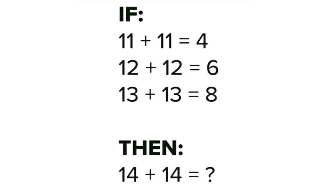 Desafio matemático.