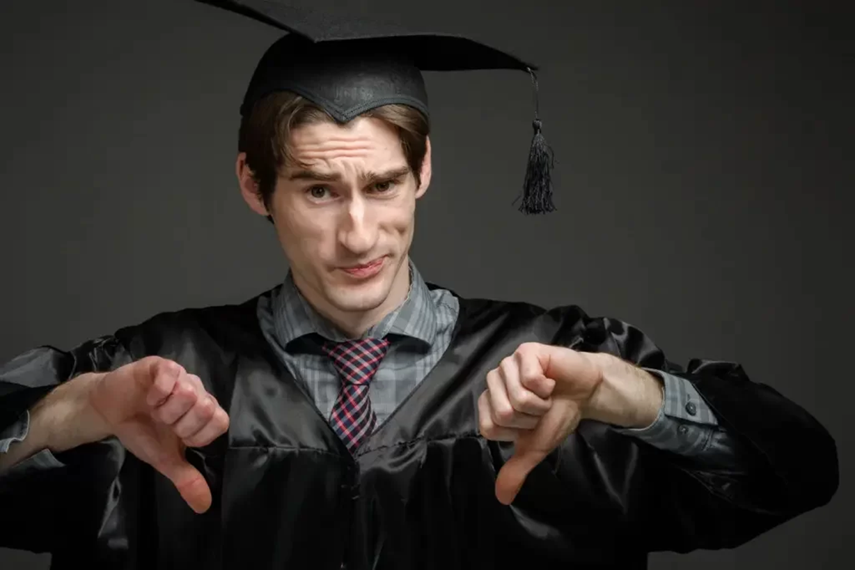 Estas 4 graduações não são uma boa ideia se você quiser ganhar MUITO dinheiro