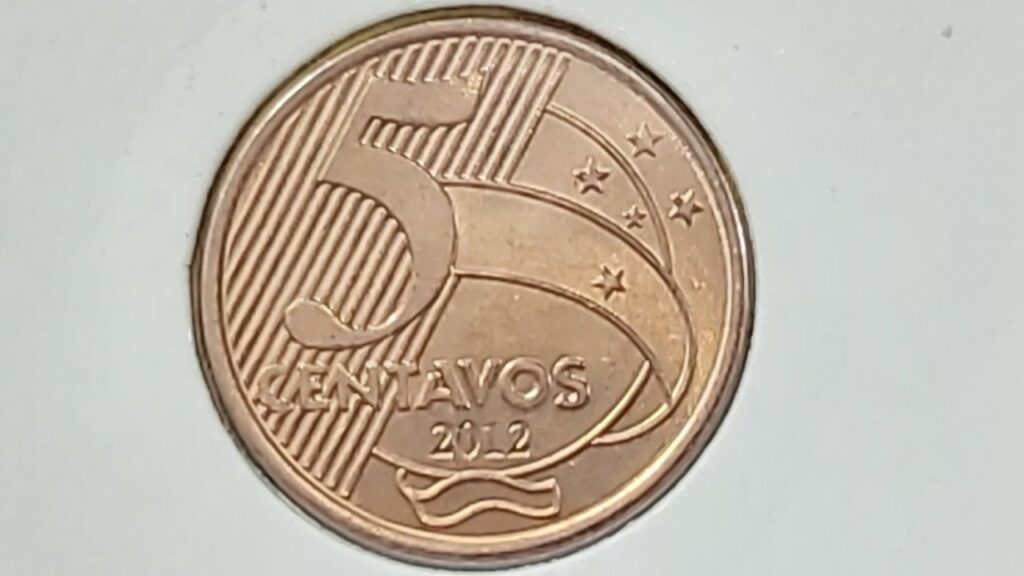 Esta moeda de 5 centavos ano 2012 pode valer R$ 600!