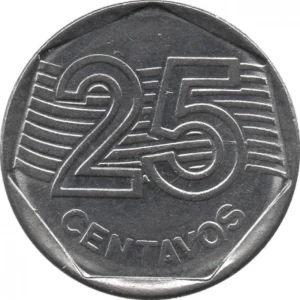 Moeda 25 centavos 1994