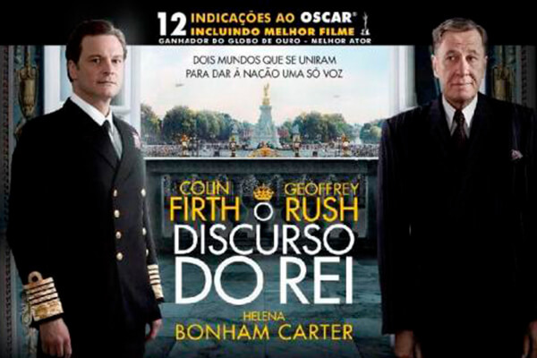 "O Discurso do Rei" é um dos 10 filmes que podem ser citados em sua redação. Imagem: Reprodução