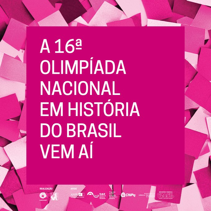 A 16ª Olimpíada Nacional em História do Brasil (ONHB) começa hoje. Imagem: Unicamp
