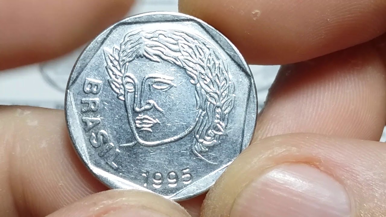 Moeda 25 centavos 1995