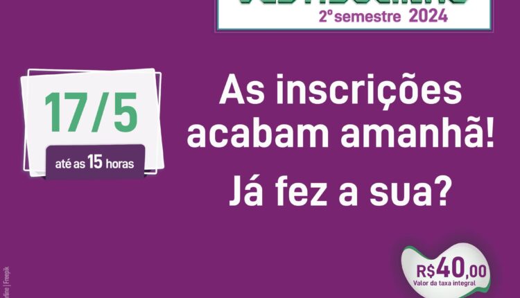 Vestibulinho Etecs 2024/2