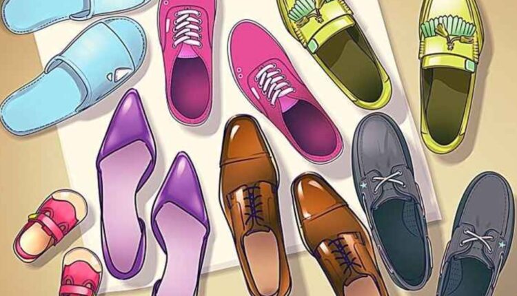 Encontre o erro entre os sapatos.