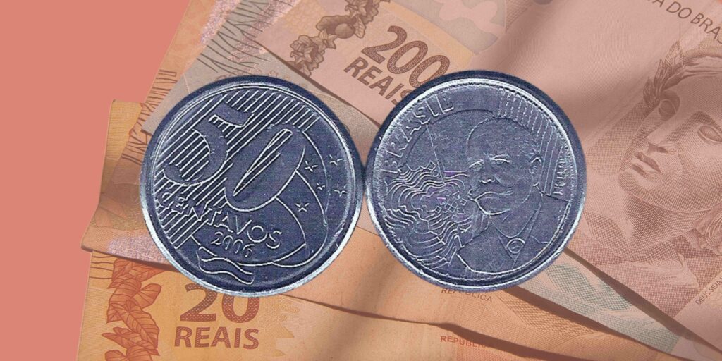 Moeda de 50 centavos de 2006 