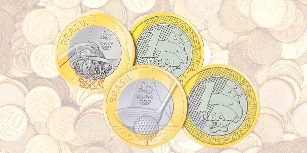 Moedas das Olimpíadas mais valiosas: Basquete e Golfe