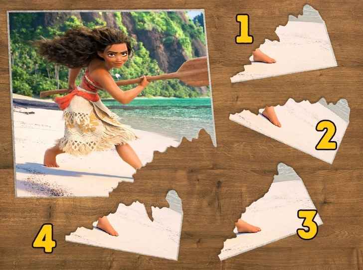 Quebra-cabeça da Moana.