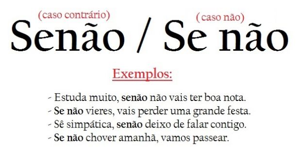 Não erre o básico! "Se não" ou "Senão"? Aprenda a usar corretamente